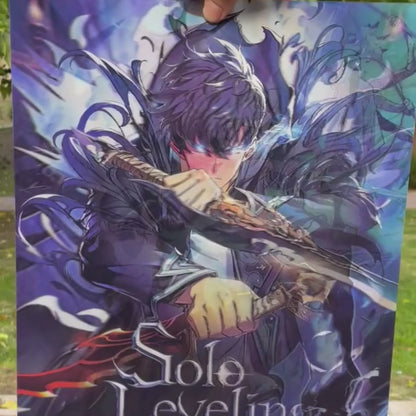 Póster 3D Solo Leveling: Sung Jin-Woo